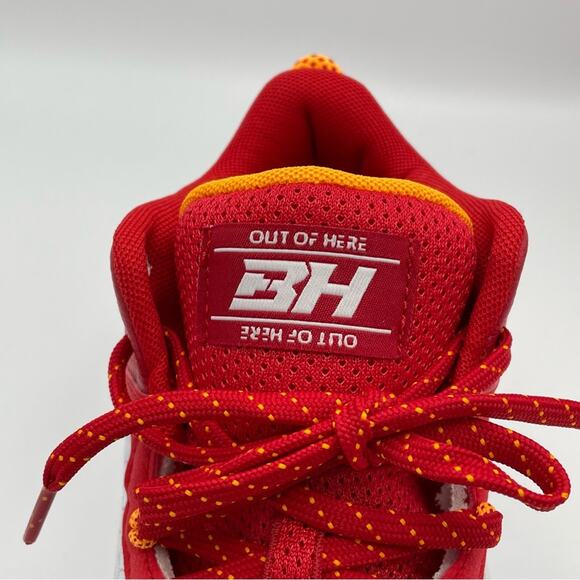 Under Armour 2024 Harper 8 Mid RM Jr Baseball Cleats 3026597 Red White Youth 6.5 - Picture 7 of 9